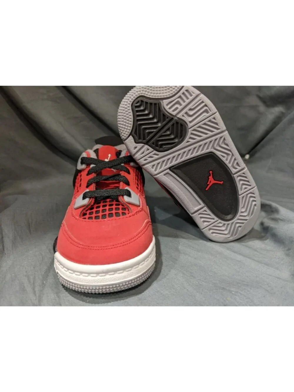Nike Toddler Air Jordan Retro 4 Red and Black Size 5c NEW IN BOX